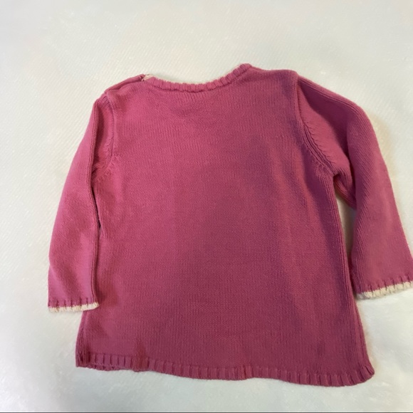 The Children’s Place Pink Snowman Sweater 3T - Picture 3 of 10